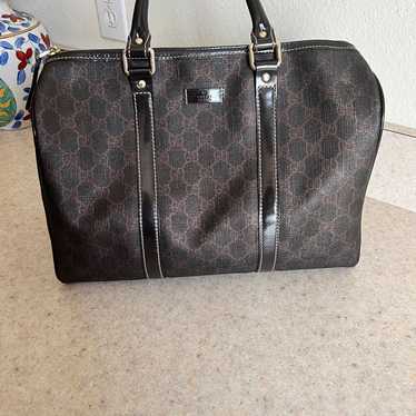 Gucci boston tote bags