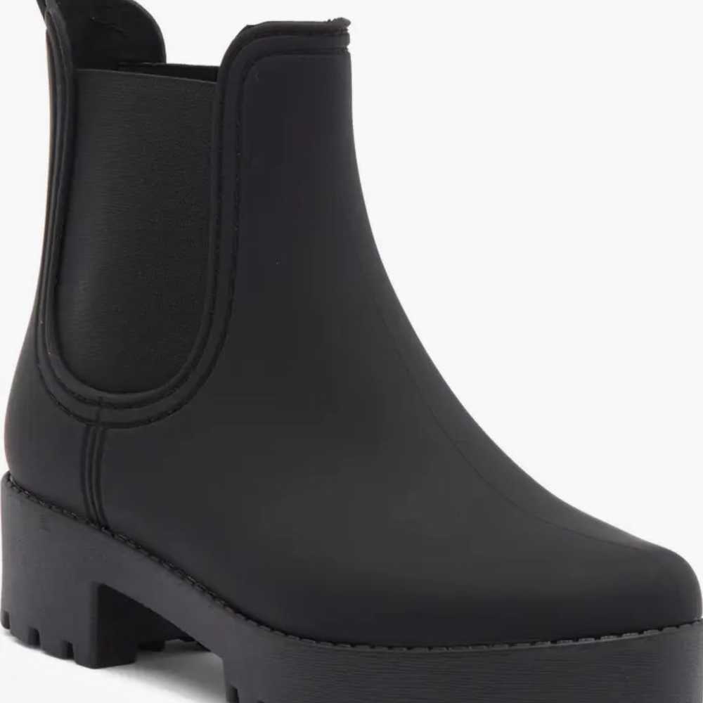 Jeffrey Campbell Chelsea Cloudy Rain Boots - image 1