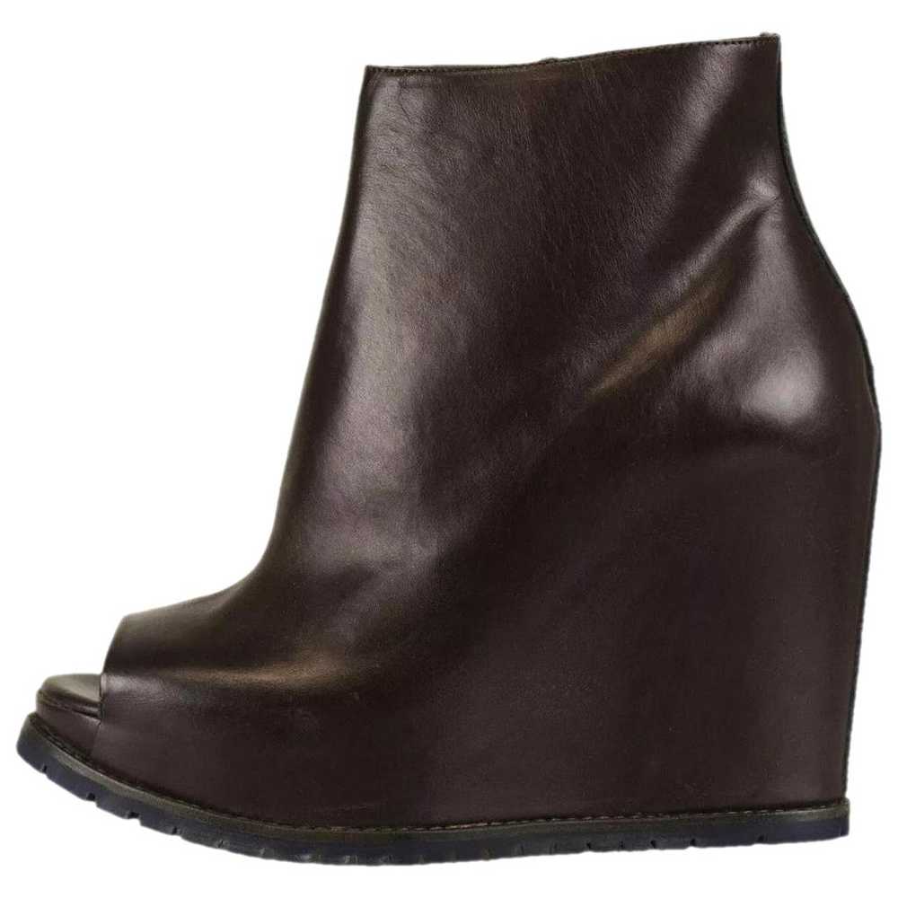 Brunello Cucinelli Leather boots - image 1