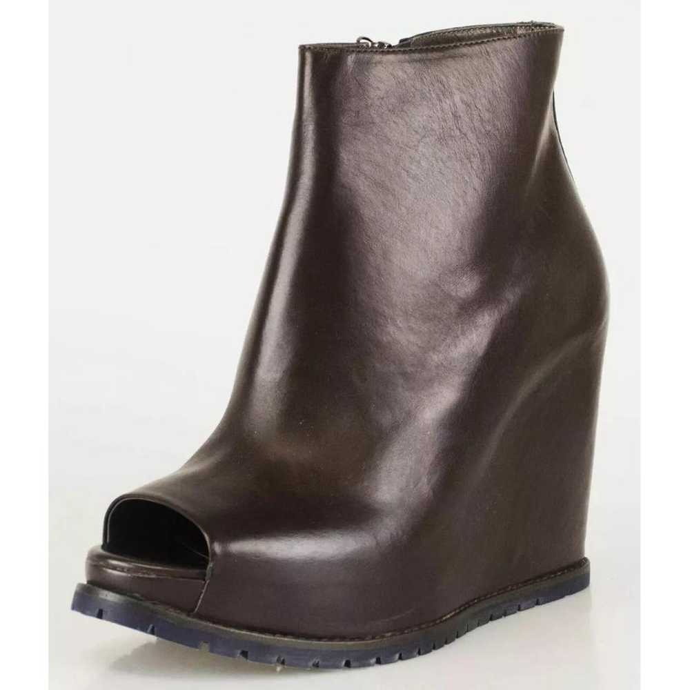 Brunello Cucinelli Leather boots - image 2