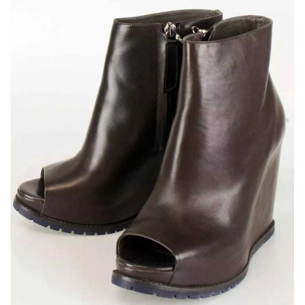 Brunello Cucinelli Leather boots - image 3