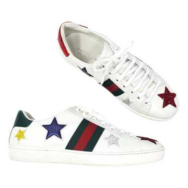 Gucci Ace leather trainers