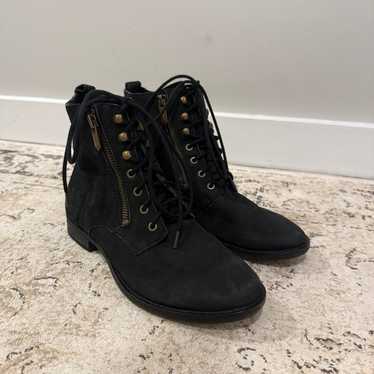 Sam Edelman booties black lace up