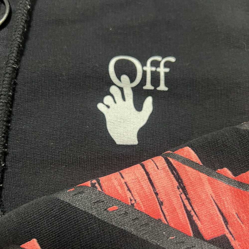 Off-White OFF-WHITE SS21 MARKER ZIP-UP HOODIE - image 2