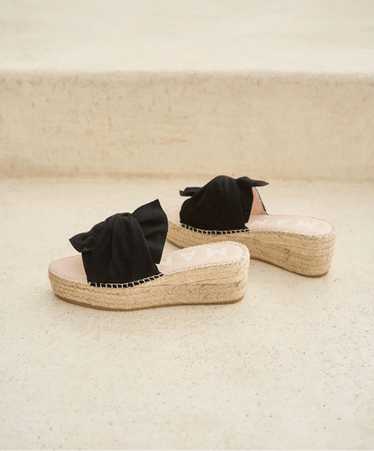 サンダル・ミュール MANEBI Women Sandals U15Y0 COTTONCROCHETBLACKANDSUNSETORANGE Manebí Women's Sandals - Elegant Designs for Every Outfit