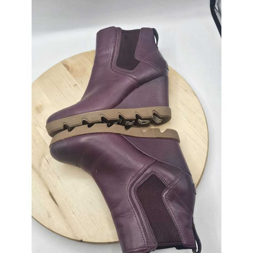 Sorel Joan Uptown Chelsea Boots Womens 7 Wine Pur… - image 11