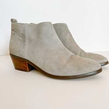 J. Crew Factory Gray Sawyer Suede Boots size 6.5