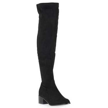 Steve Madden SADIE Over the Knee Suede Riding Boot