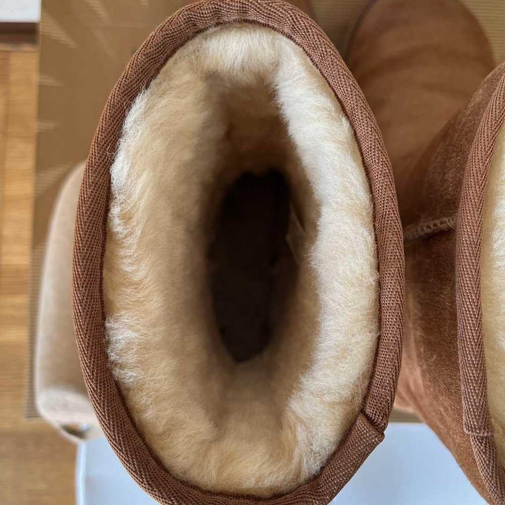 UGG ●Sheepskin Boots ●Chestnut ●Brown ●Beige ●23 … - image 12