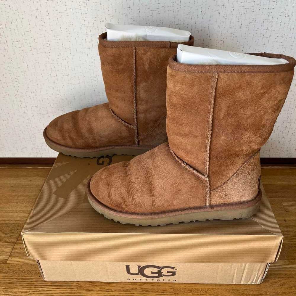 UGG ●Sheepskin Boots ●Chestnut ●Brown ●Beige ●23 … - image 3