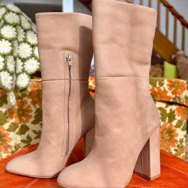 Steve Madden FLIP Tan Boots 5.5 - image 1