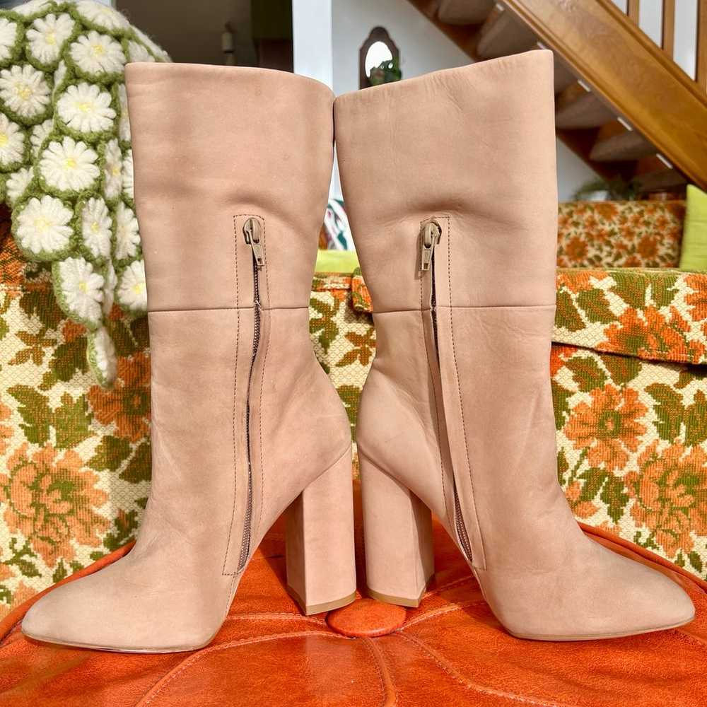 Steve Madden FLIP Tan Boots 5.5 - image 2