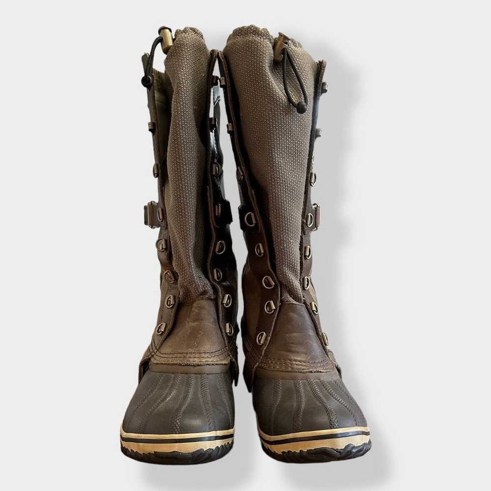 Sorel Conquest Carly Tall Riding weather proof sn… - image 3