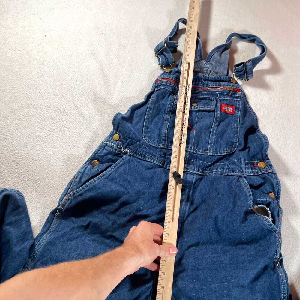 Dickies Authentic Classic Blue Jean Bib Overalls … - image 5