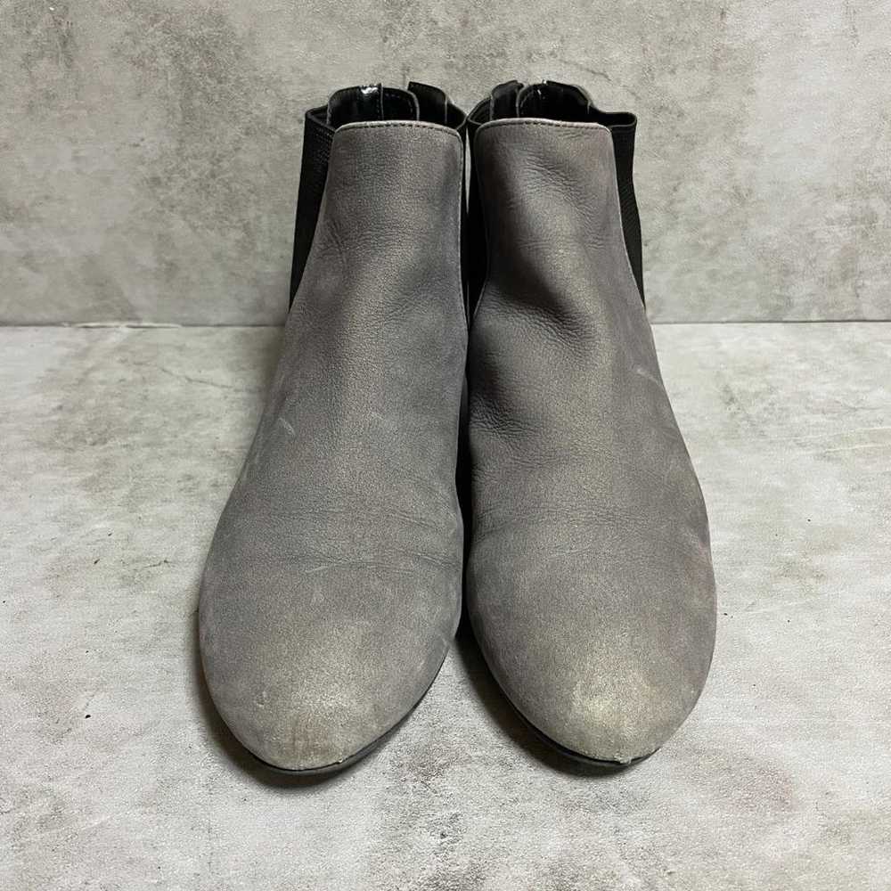 【Diana】(23 1/2) Short Side Gore Boots Back Zipper… - image 7