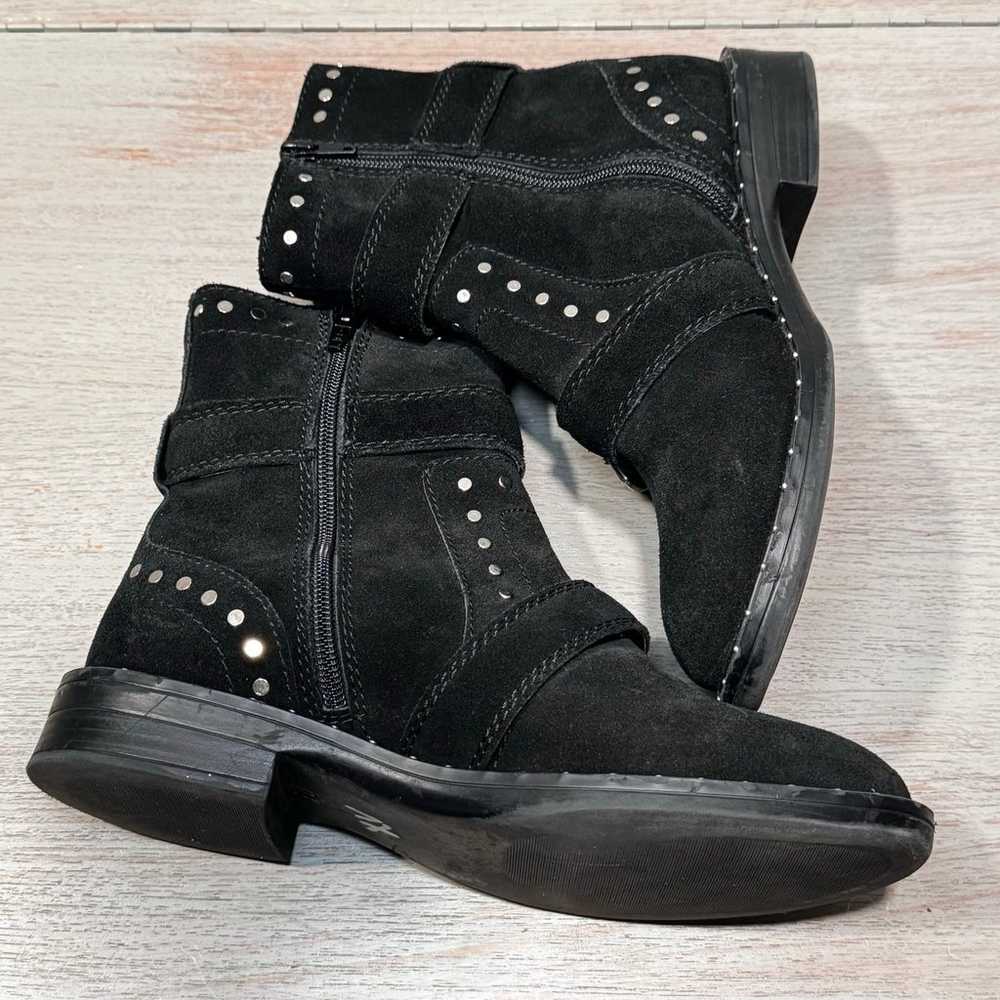 Steven By Steve Madden Black Suede Zephyr Studded… - image 6