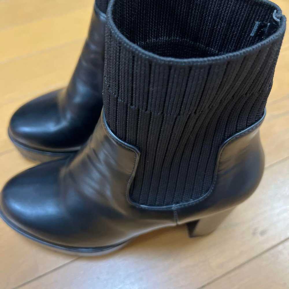 AZUL by moussy Sock Heel Boots Black S - image 11