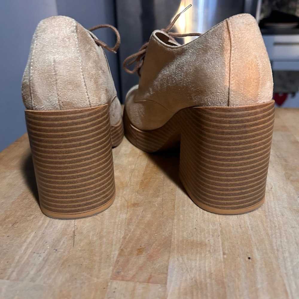 Dirty laundry booties beige sz 8 like new - image 6