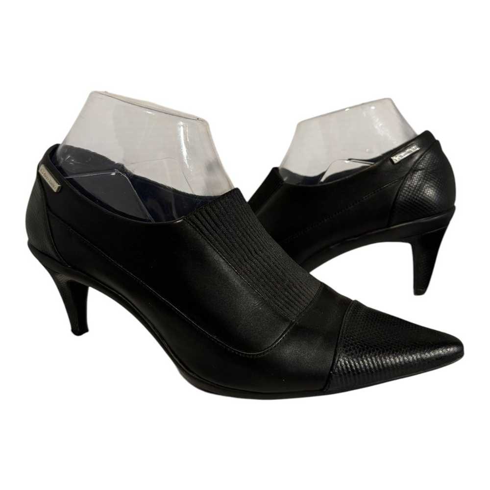 Calvin Klein Greta shooties ankle heeled booties … - image 2