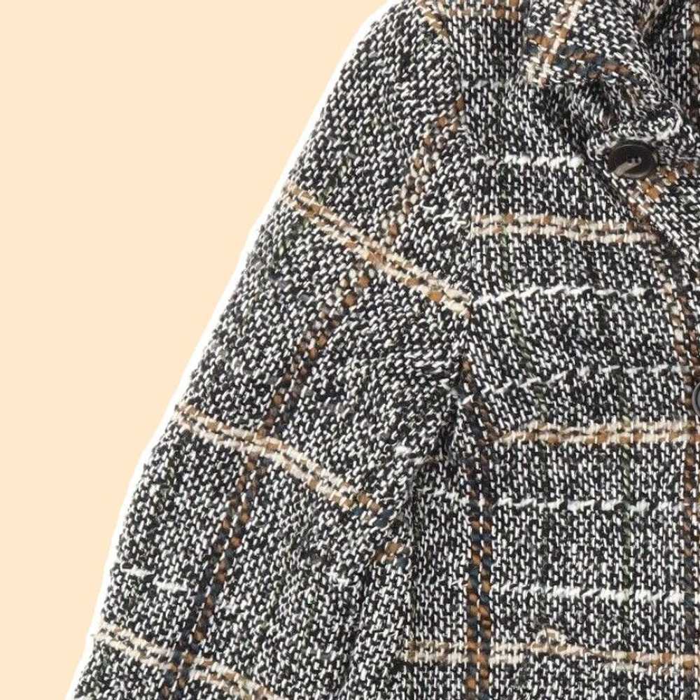 Blend M&S Grey Check Wool Blend Tailored Fit Clas… - image 6