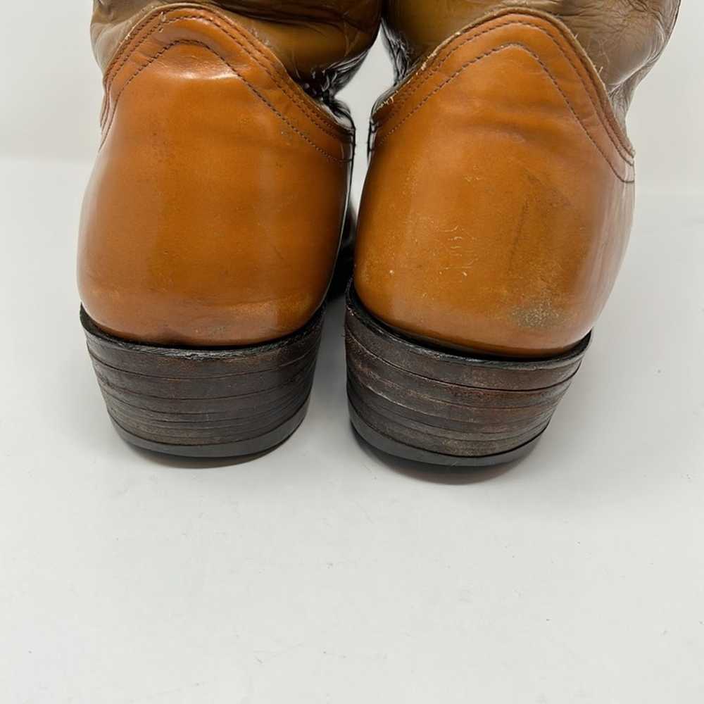 Nocona 4760 Vintage Rare Women's Leather Two Tone… - image 10