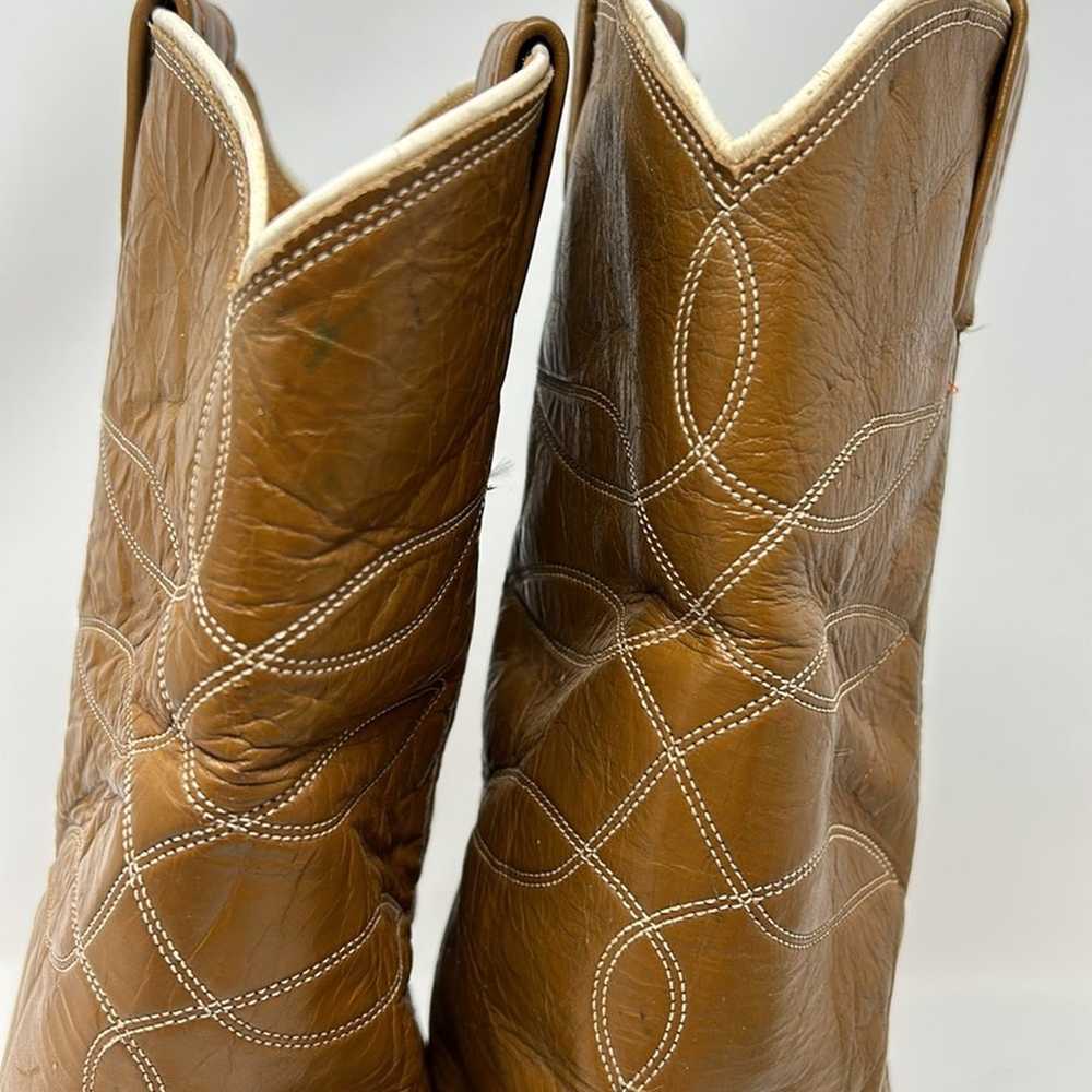 Nocona 4760 Vintage Rare Women's Leather Two Tone… - image 11