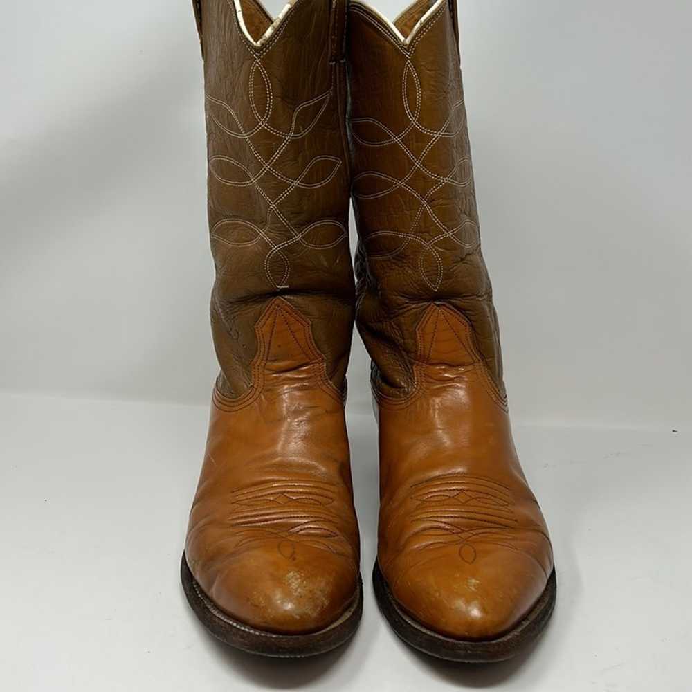 Nocona 4760 Vintage Rare Women's Leather Two Tone… - image 2