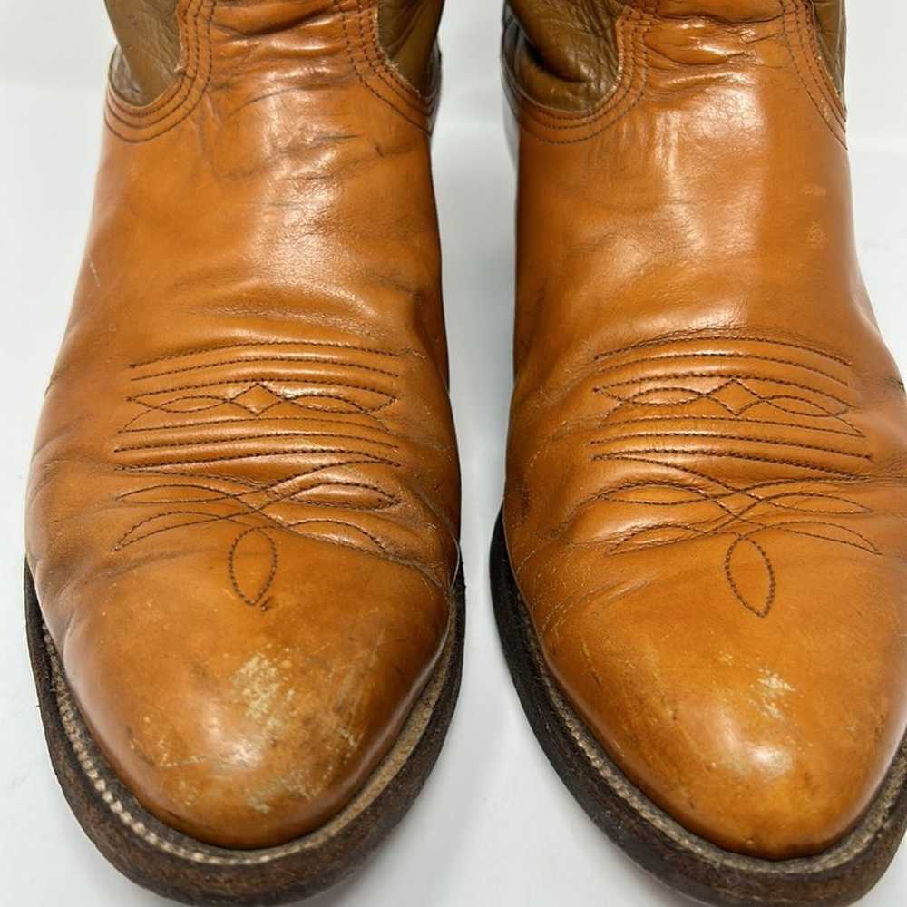 Nocona 4760 Vintage Rare Women's Leather Two Tone… - image 3