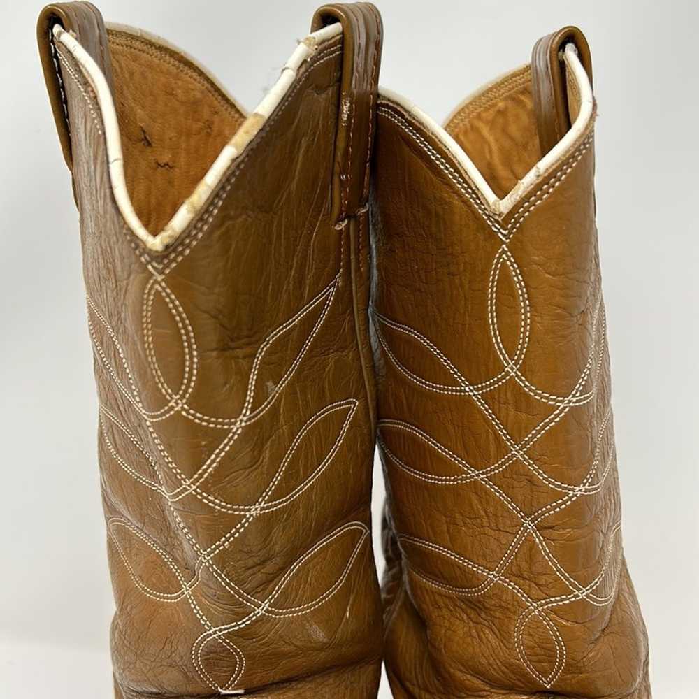 Nocona 4760 Vintage Rare Women's Leather Two Tone… - image 5