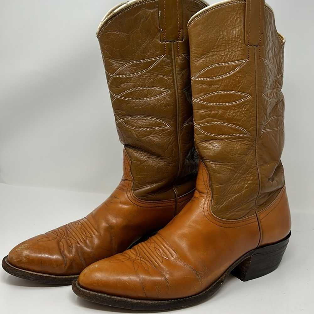 Nocona 4760 Vintage Rare Women's Leather Two Tone… - image 6