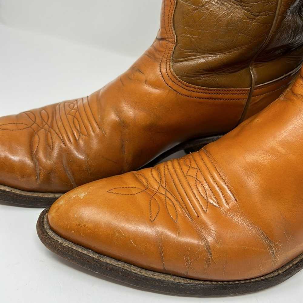 Nocona 4760 Vintage Rare Women's Leather Two Tone… - image 7