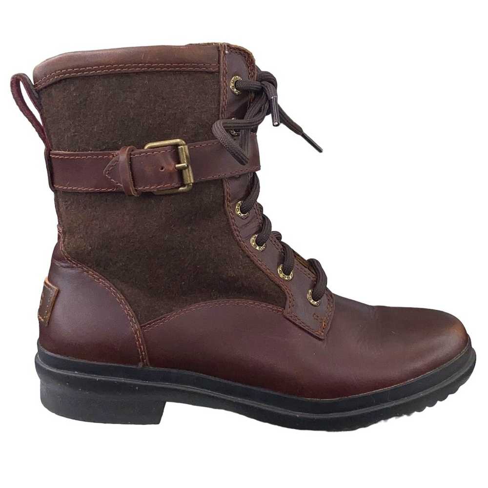 UGG Women's Kesey Brown Leather Waterproof Winter… - image 1