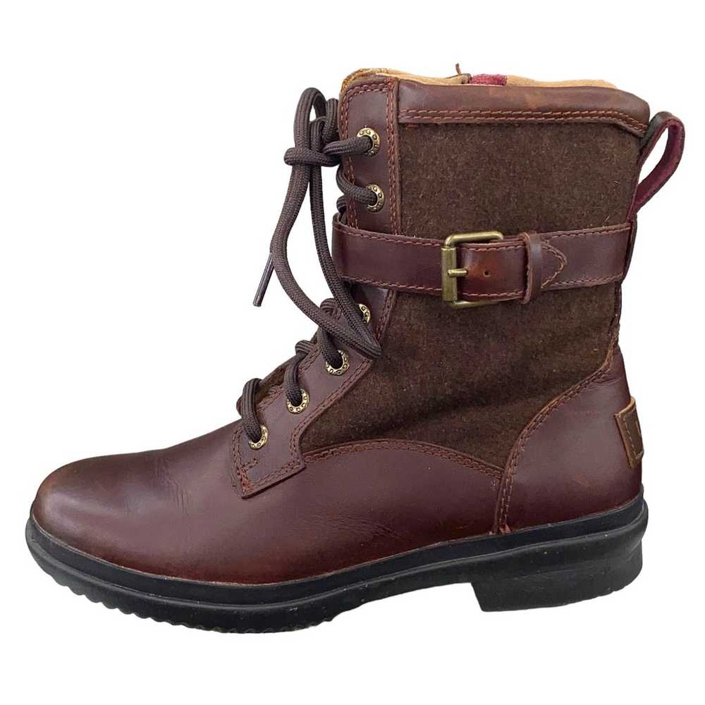 UGG Women's Kesey Brown Leather Waterproof Winter… - image 3