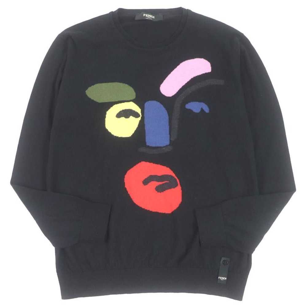 Fendi Fendi Knit Face Sweater - image 1