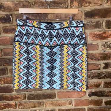 Loft NWT Ann Taylor LOFT Multicolored Aztec Tapes… - image 1