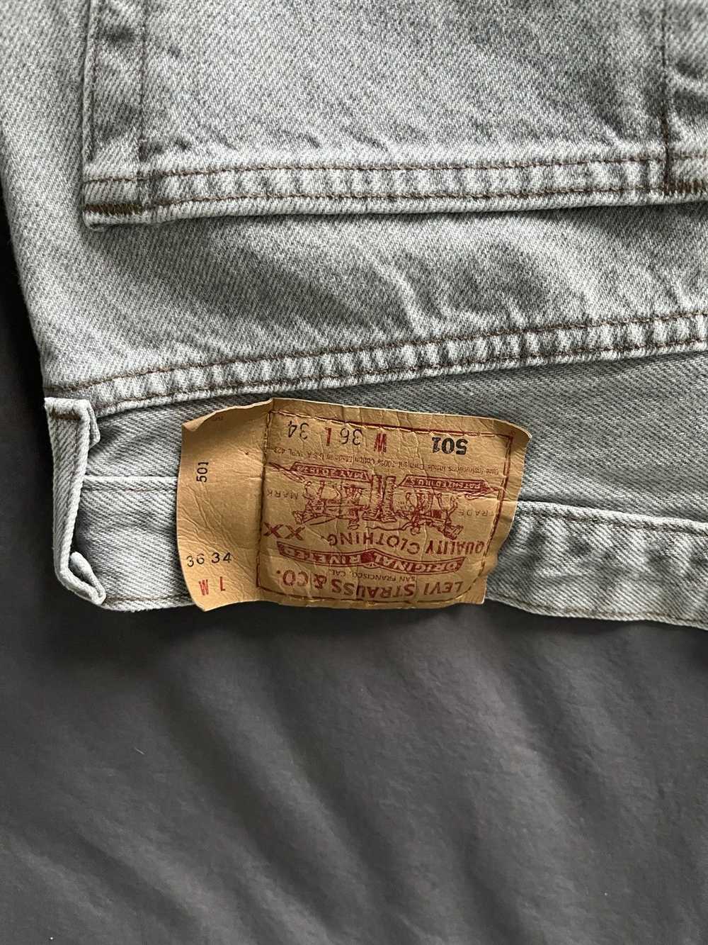 Levi's × Vintage Levi’s 501 Made in USA 1990s - image 5