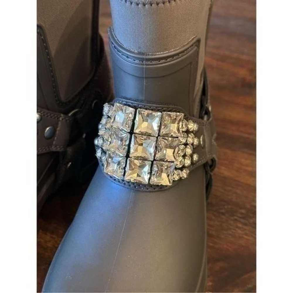 Karl Lagerfeld Rylie embellished rain bootie - image 6