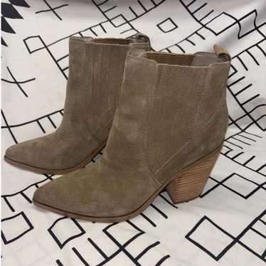 Marc Fisher Suede Marela Ankle Bootie