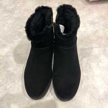 UGG Short Boots, Sheepskin Boots, Black