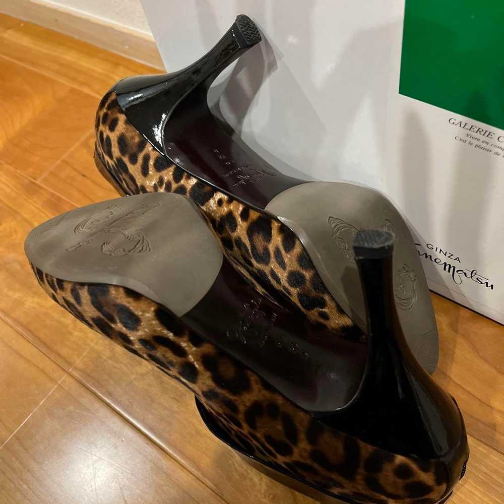 GINZA Harako Booties 23cm Leopard - image 4