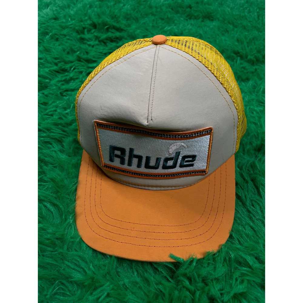 Rhude Rhude Trucker Hat Brown Multi OS Used - image 1