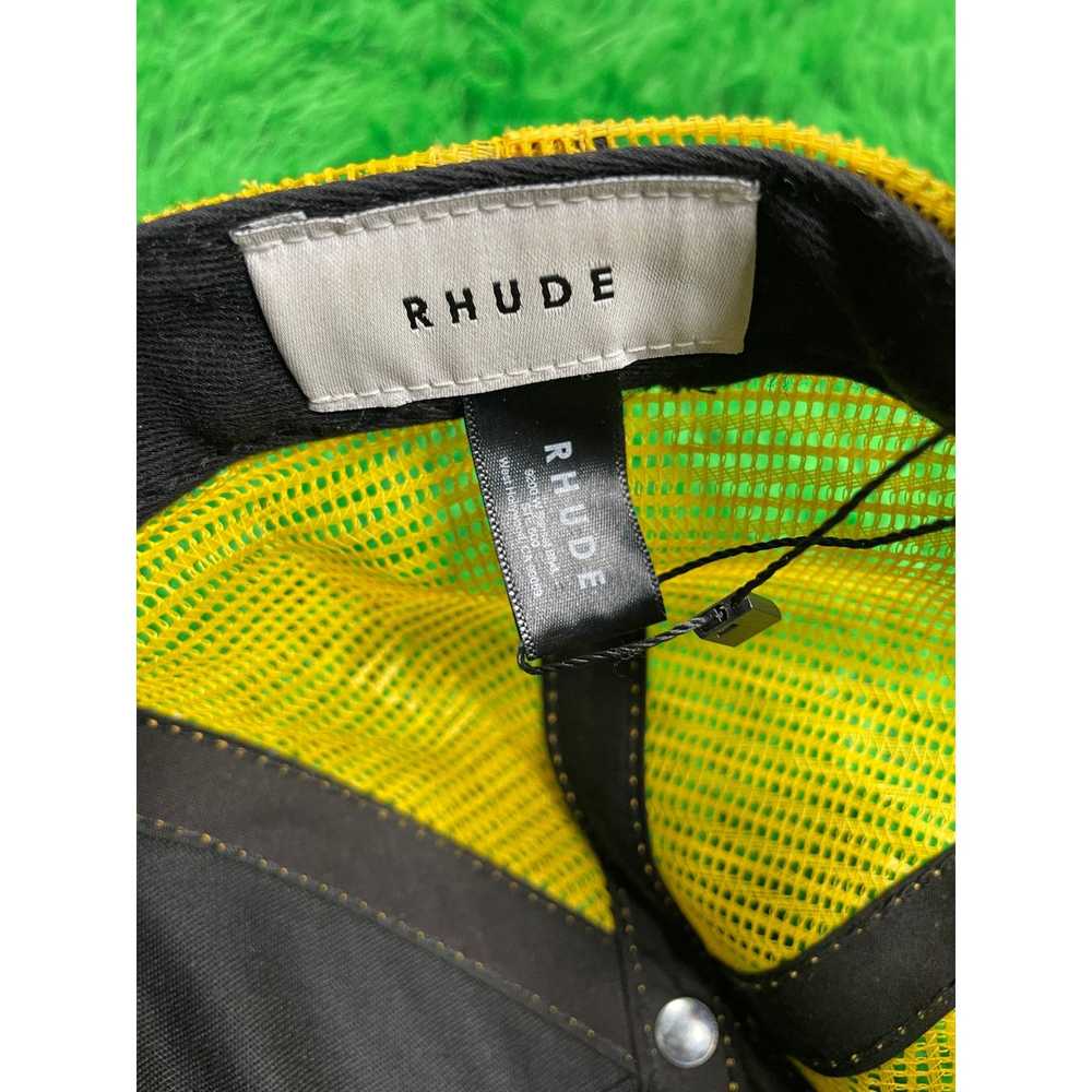 Rhude Rhude Trucker Hat Brown Multi OS Used - image 3