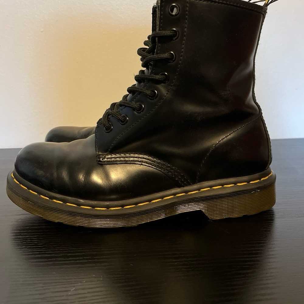 1460 Dr.Martens Lace Up Black Boots - image 2