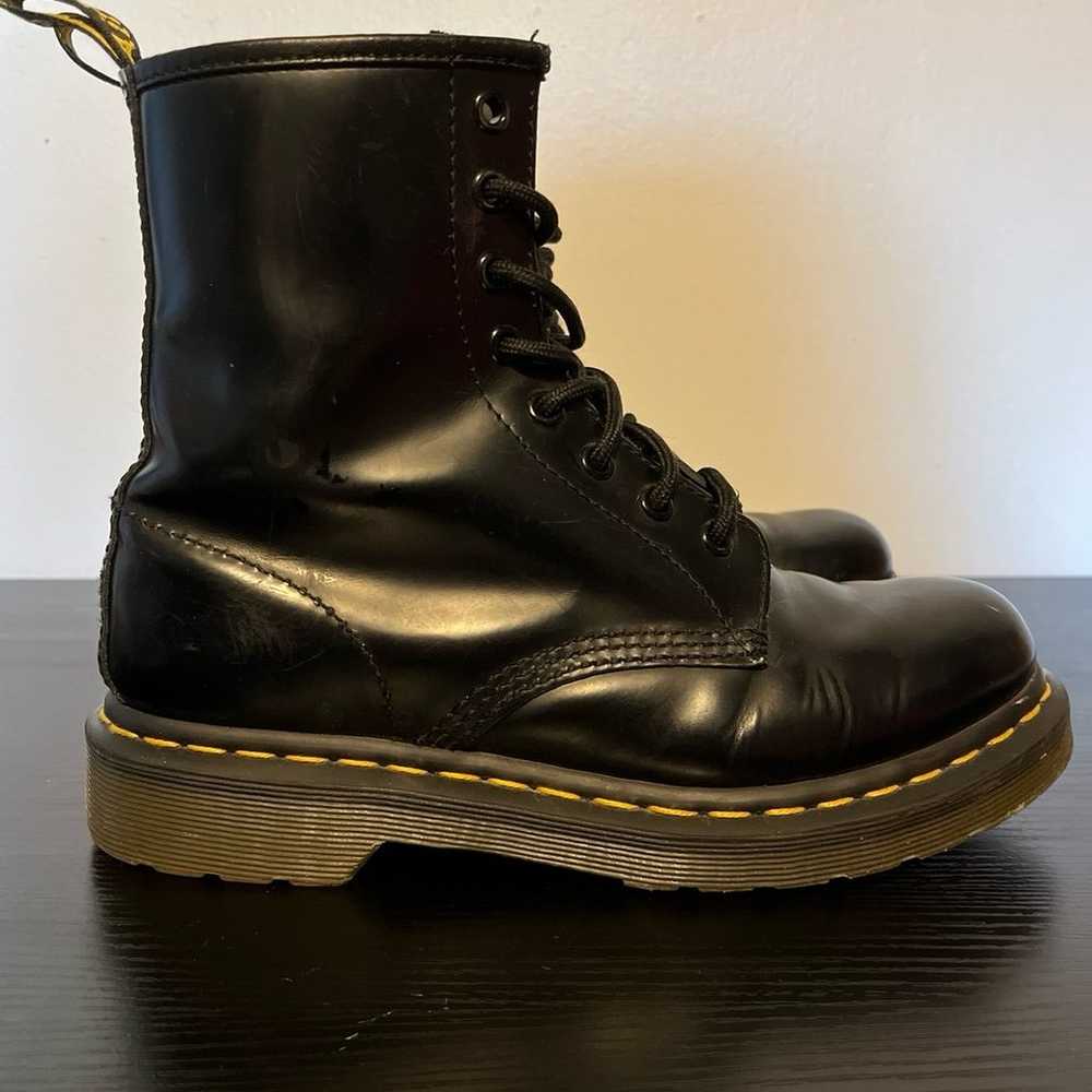 1460 Dr.Martens Lace Up Black Boots - image 4