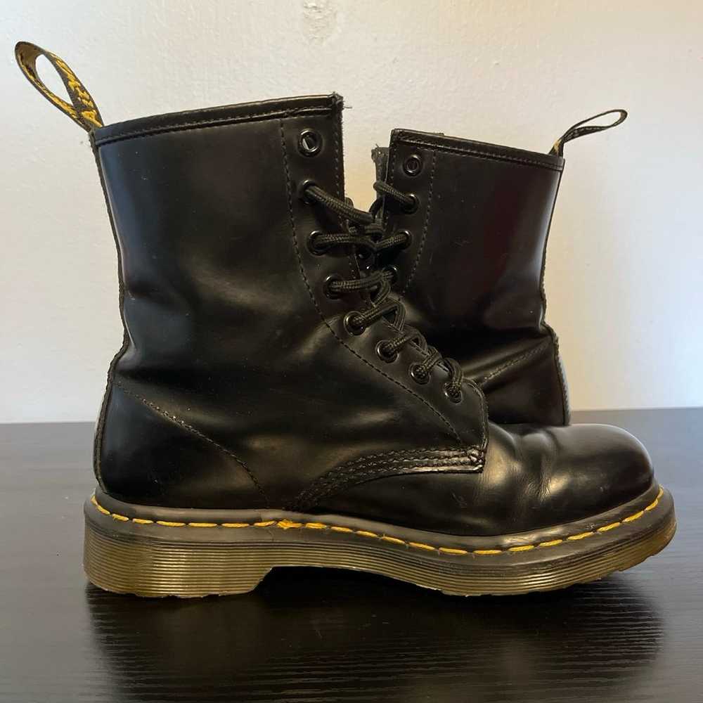 1460 Dr.Martens Lace Up Black Boots - image 5