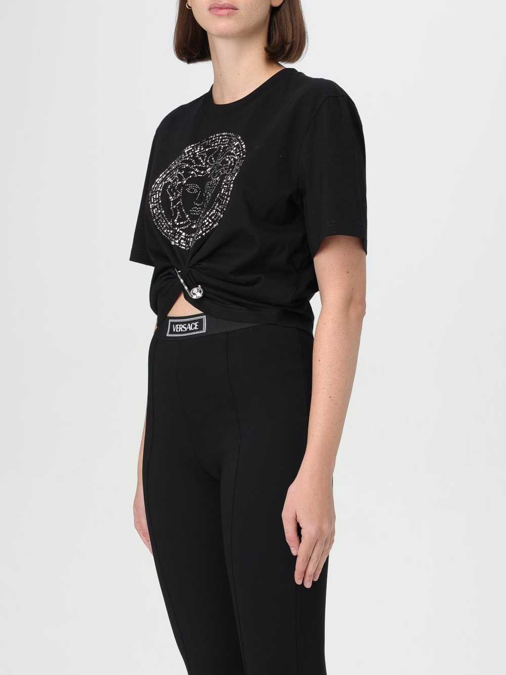 Versace Versace T-Shirt Woman Black - image 4