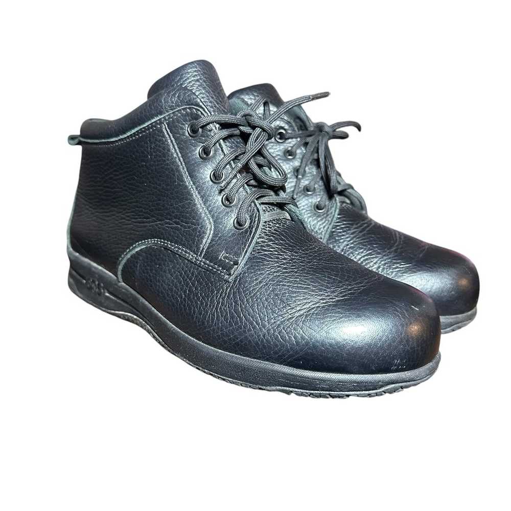 SAS Alpine Non Slip Lace Up Boot black leather sl… - image 3