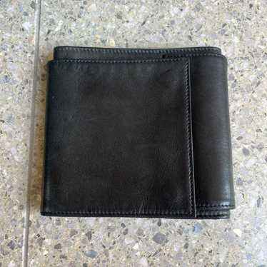 Helmut Lang HELMUT LANG 1998 BISON LEATHER BIFOLD… - image 1