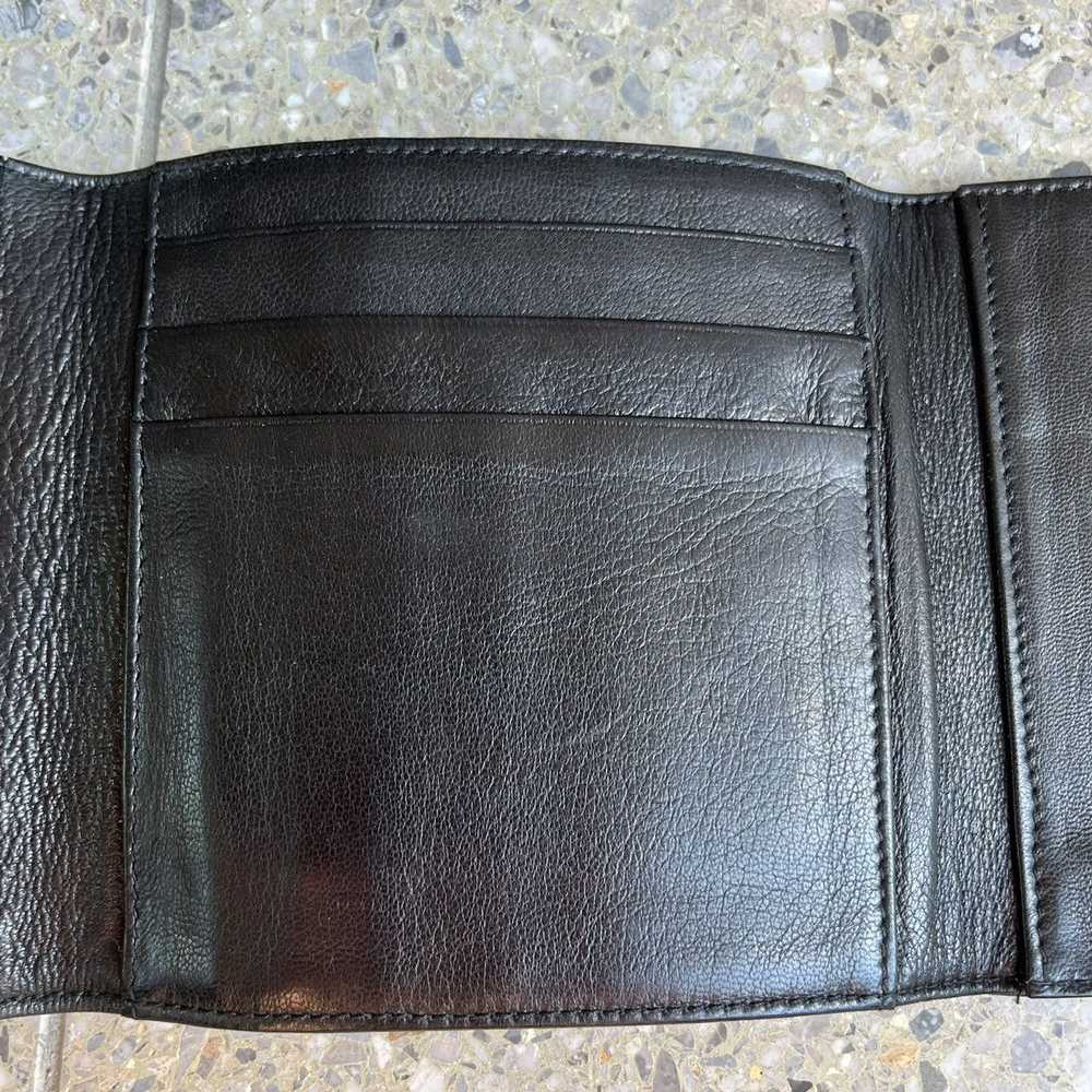 Helmut Lang HELMUT LANG 1998 BISON LEATHER BIFOLD… - image 7