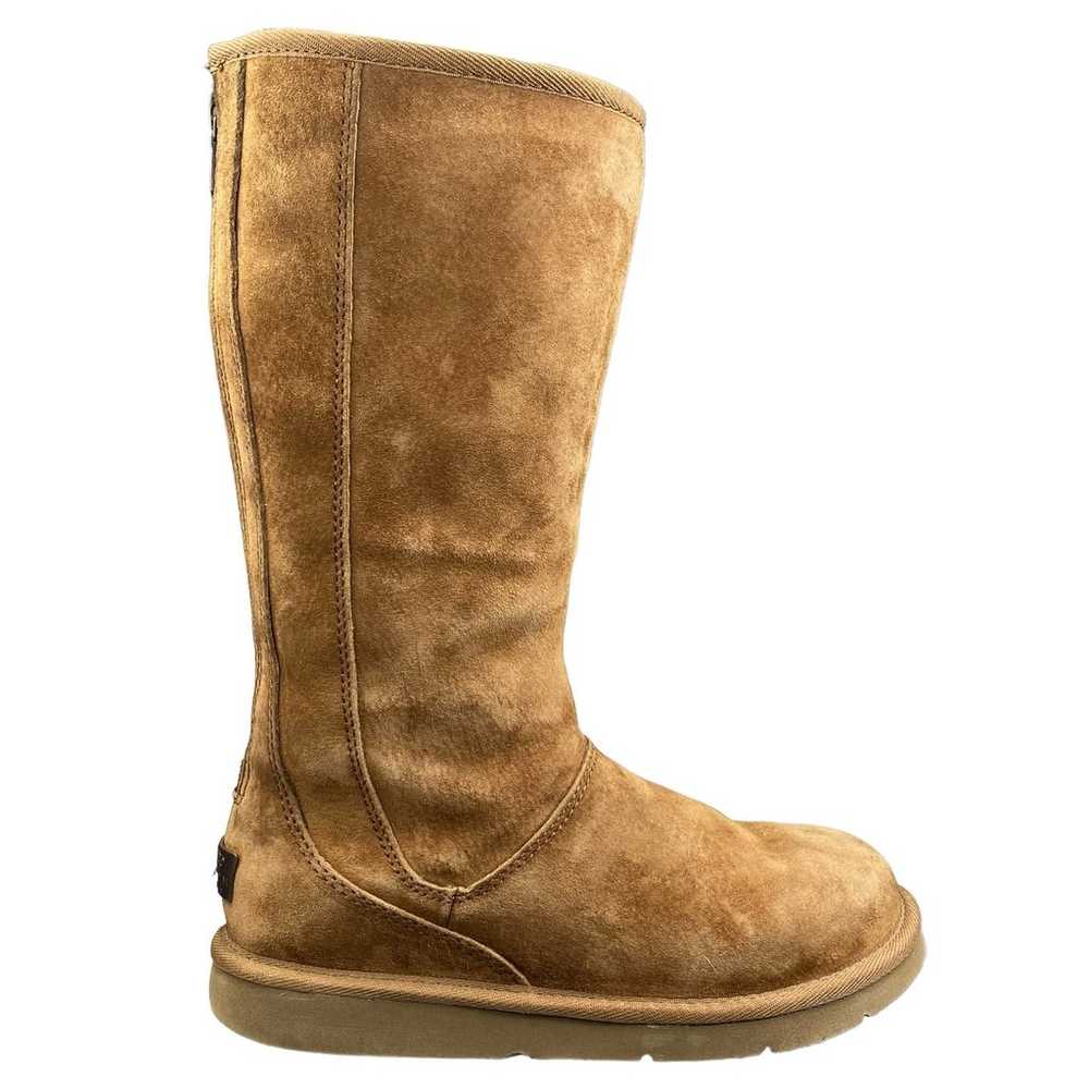 UGG Women's Knightsbridge Brown Suede Back Zip Wi… - image 1